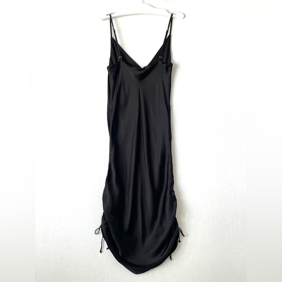 ARITZIA Wilfred Only Ruched Slip Dress NWT - Picture 6 of 14
